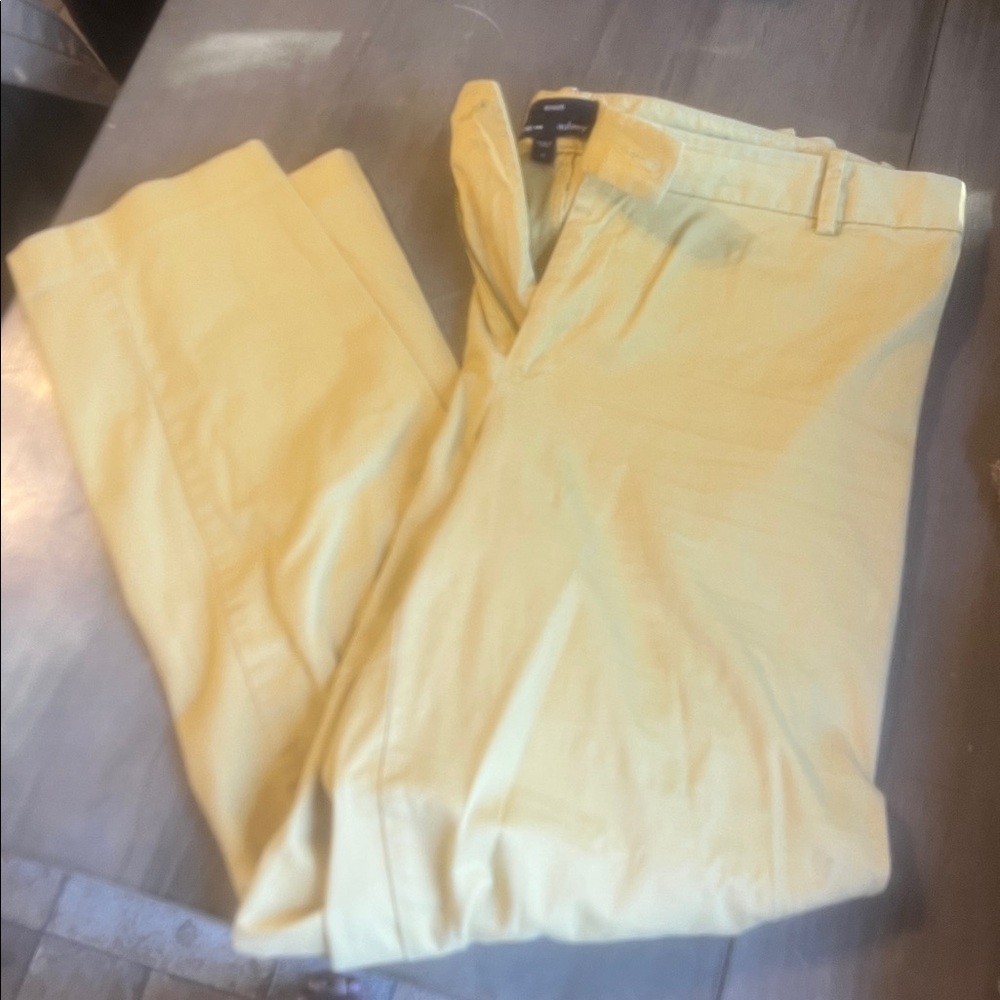 GAP Aubrey Stretch Pants in Mustard